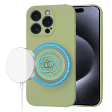  Techsuit - SoftFlex MagSafe - iPhone 15 Pro - Matcha tok