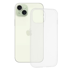  Techsuit - Átlátszó Szilikon - iPhone 15 Plus - Átlátszó tok