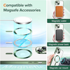 Techsuit - Luxus Kristály MagSafe - iPhone 15 - Mélyzöld tok - 2. kép