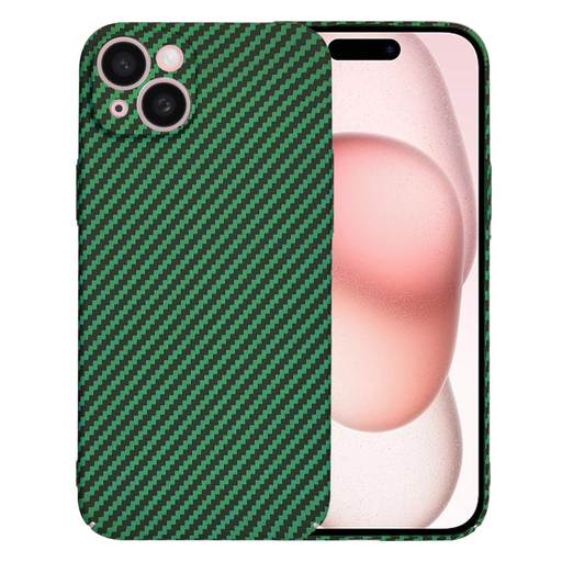 Techsuit - Karbonit Szénhéj - iPhone 15 - Zöld tok Techsuit - Karbonit Szénhéj - iPhone 15 - Zöld tok