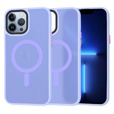  Techsuit - HaloFrost MagSafe sorozat - iPhone 13 Pro Max - Világoslila tok
