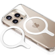  ESR - HaloLock adapter (2 darabos) - Kompatibilis MagSafe vezeték nélküli töltéssel, univerzális telefontartó Samsung és iPhone készülékekhez - Fehér