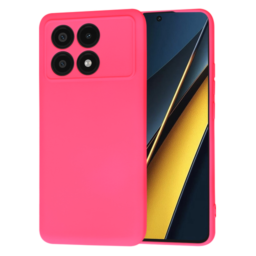 Techsuit - SoftFlex - Xiaomi Poco X6 Pro - Forró Rózsaszín tok Techsuit - SoftFlex - Xiaomi Poco X6 Pro - Forró Rózsaszín tok