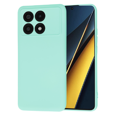  Techsuit - SoftFlex - Xiaomi Poco X6 Pro - Tengeri Kék tok