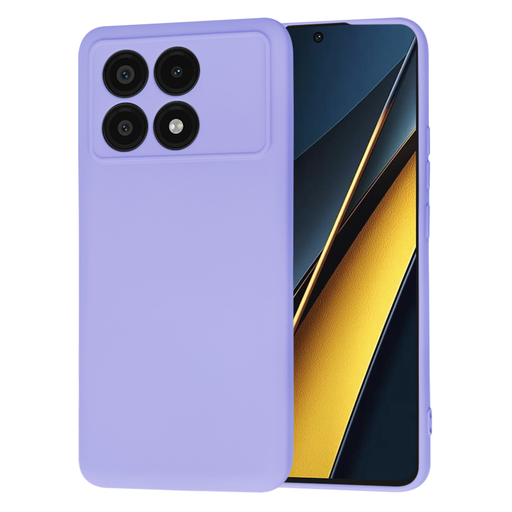Techsuit - SoftFlex - Xiaomi Poco X6 Pro - Világoslila tok Techsuit - SoftFlex - Xiaomi Poco X6 Pro - Világoslila tok