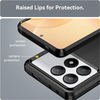  Techsuit - Karbon Szilikon - Xiaomi Poco X6 Pro - Fekete tok - 4. kép