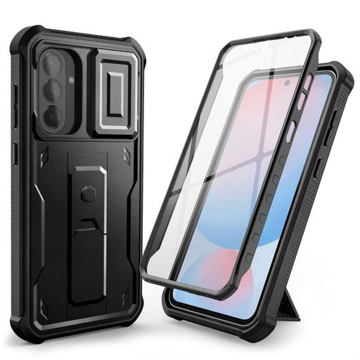 Tech-protect Kevlar Cam+ Galaxy A56 5G fekete tok Tech-protect Kevlar Cam+ Galaxy A56 5G fekete tok