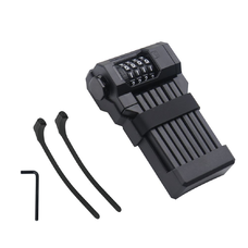 Bicikli / roller 4 számjegyű kombinációs mini váz zár FSBYL48532 fekete Bicikli / roller 4 számjegyű kombinációs mini váz zár FSBYL48532 fekete