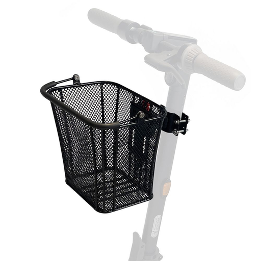 FSBKT-226 fekete bicikli / roller fém kosár kormányra