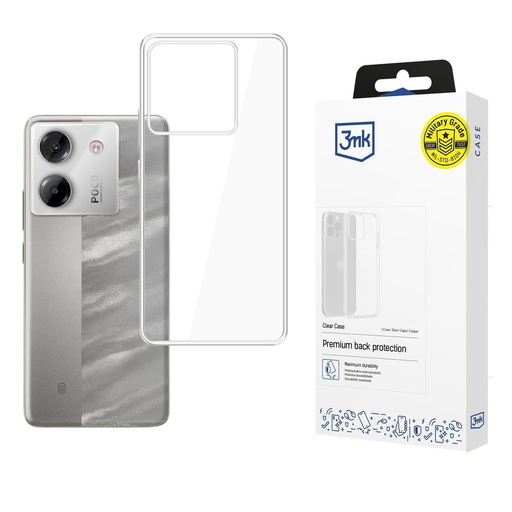 3mk Clear tok Xiaomi Poco M7 Pro 5G - átlátszó 3mk Clear tok Xiaomi Poco M7 Pro 5G - átlátszó
