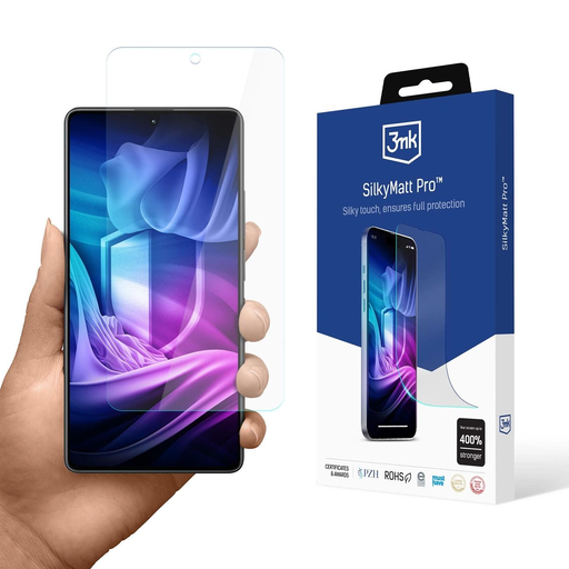 Matte fólia 3mk Silky Matt Pro Xiaomi Poco M7 Pro 5G-hez üvegfólia Matte fólia 3mk Silky Matt Pro Xiaomi Poco M7 Pro 5G-hez üvegfólia