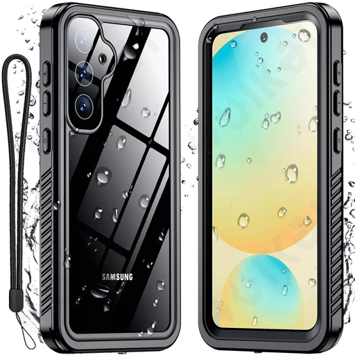 ShellBox - Vízálló IP68 tok - Samsung Galaxy S25 - Fekete ShellBox - Vízálló IP68 tok - Samsung Galaxy S25 - Fekete