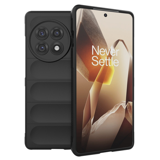 Techsuit - Varázspajzs - OnePlus 13R - Fekete tok Techsuit - Varázspajzs - OnePlus 13R - Fekete tok