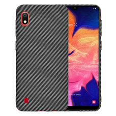  Techsuit - Carbonite FiberShell - Samsung Galaxy A10 - Fekete tok