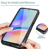  Techsuit - ColorVerse 360 Sorozat + Kijelzővédő - Samsung Galaxy A05 - Rózsaszín tok - 1. kép