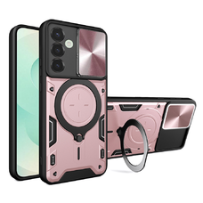  Techsuit - CamGuard Pro - Samsung Galaxy S25 Plus - Rózsaarany tok