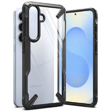  Ringke - Fusion X - Samsung Galaxy S25 Plus - Fekete tok