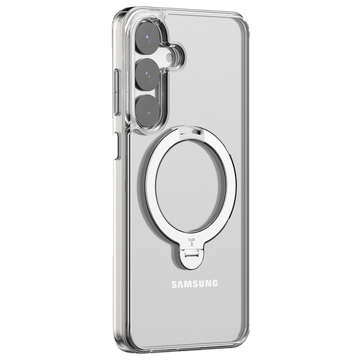 Torras - Ostand Spin Sorozat - Samsung Galaxy S25 Plus - Átlátszó tok Torras - Ostand Spin Sorozat - Samsung Galaxy S25 Plus - Átlátszó tok