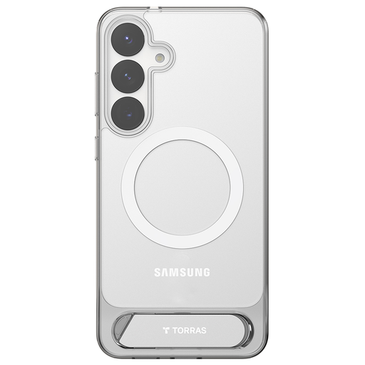 Torras - Pstand - Samsung Galaxy S25 Plus - Átlátszó tok Torras - Pstand - Samsung Galaxy S25 Plus - Átlátszó tok