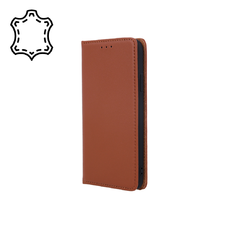 Genuine Leather Smart Pro fliptok Samsung Galaxy A36 5G / A56 5G barna