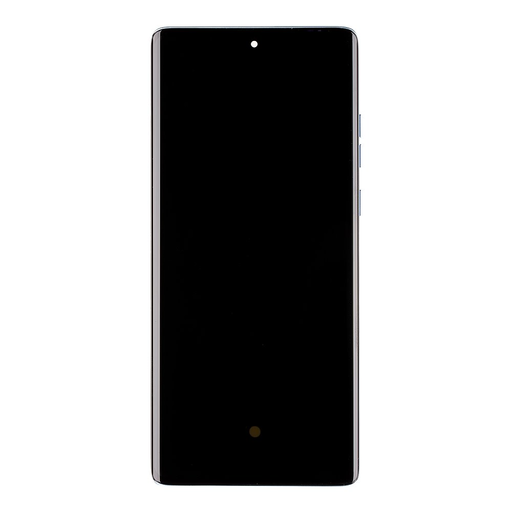 Motorola Edge 50 Fusion LCD kijelző + érintőegység + előlapi burkolat Marshmallow Kék (Szervíz csomag)