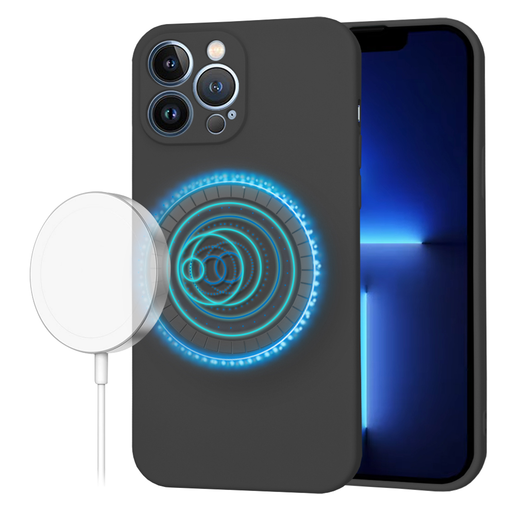  Techsuit - SoftFlex MagSafe - iPhone 13 Pro Max - Fekete tok