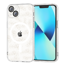  Techsuit - SparkleSkin MagSafe sorozat - iPhone 13 - Átlátszó tok