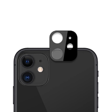  Techsuit - Teljes Kamera Üveg - iPhone 11 - Fekete üvegfólia