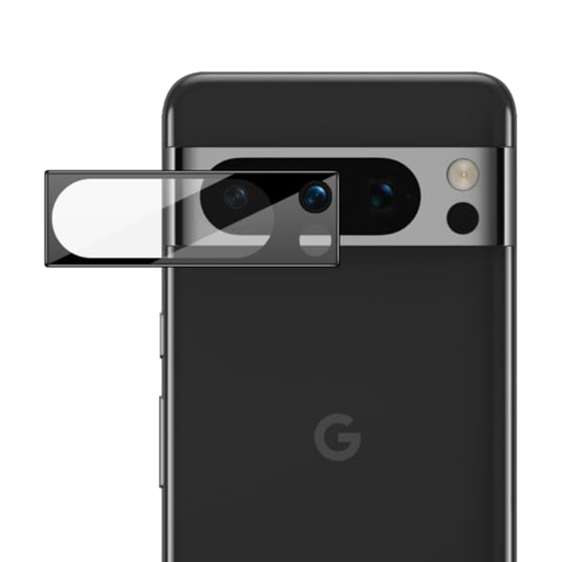  Techsuit - Teljes Kamera Üveg - Google Pixel 8 Pro - Fekete üvegfólia