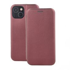 Smart Diva fliptok Samsung Galaxy A36 5G-hez bordó tok