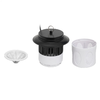 Home IKF 40 ventilátoros beltéri rovarcsapda, 40 m2 hatókörzet, UV-A fény, rovargyűjtő kosár, 1 x 7 W fényforrás - 1. kép