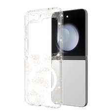 Techsuit - SparkleSkin MagSafe sorozat - Samsung Galaxy Z Flip5 - Átlátszó tok