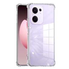  Techsuit - Ütésálló Átlátszó Szilikon - Oppo Reno13 F 4G / Reno13 F 5G - Átlátszó tok
