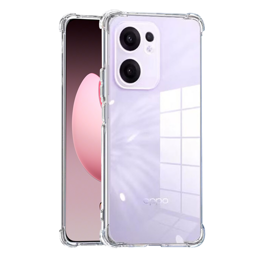 Techsuit - Ütésálló Átlátszó Szilikon - Oppo Reno13 F 4G / Reno13 F 5G - Átlátszó tok Techsuit - Ütésálló Átlátszó Szilikon - Oppo Reno13 F 4G / Reno13 F 5G - Átlátszó tok