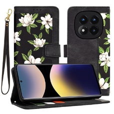 Techsuit - FlipCraft - Xiaomi Redmi Note 14 Pro 4G / Poco F7 - A Hajnal Virágai tok