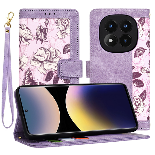 Techsuit - FlipCraft - Xiaomi Redmi Note 14 Pro 4G / Poco F7 - Titokzatos Lila tok Techsuit - FlipCraft - Xiaomi Redmi Note 14 Pro 4G / Poco F7 - Titokzatos Lila tok