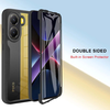  Techsuit - ColorVerse 360 sorozat + Képernyővédő - Xiaomi Poco X7 Pro - Lila tok - 3. kép