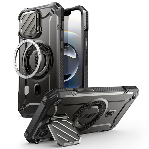 Supcase Ub Xt Mag Magsafe iPhone 16e fekete tok Supcase Ub Xt Mag Magsafe iPhone 16e fekete tok