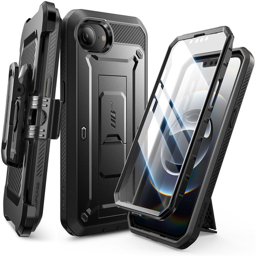 Supcase Unicorn Beetle Pro iPhone 16e Fekete tok