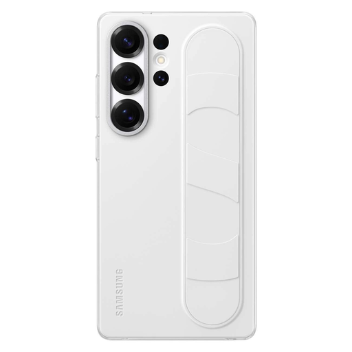Samsung Álló Fogantyús Tok EF-GS938CWEGWW Szilikon Tok Tartóval / Állvánnyal Samsung Galaxy S25 Ultra számára - Fehér Tok Samsung Álló Fogantyús Tok EF-GS938CWEGWW Szilikon Tok Tartóval / Állvánnyal Samsung Galaxy S25 Ultra számára - Fehér Tok