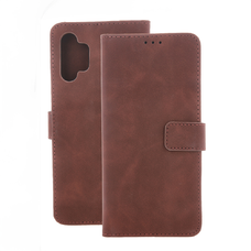 Smart Velvet fliptok Xiaomi Redmi Note 14 Pro 5G (Global) / Redmi Note 14 Pro Plus 5G (Global) barna tok