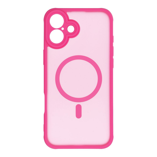 FULL MATTE MAG COVER tok kompatibilis MagSafe rendszerrel iPhone 15 Pro számára rózsaszín FULL MATTE MAG COVER tok kompatibilis MagSafe rendszerrel iPhone 15 Pro számára rózsaszín