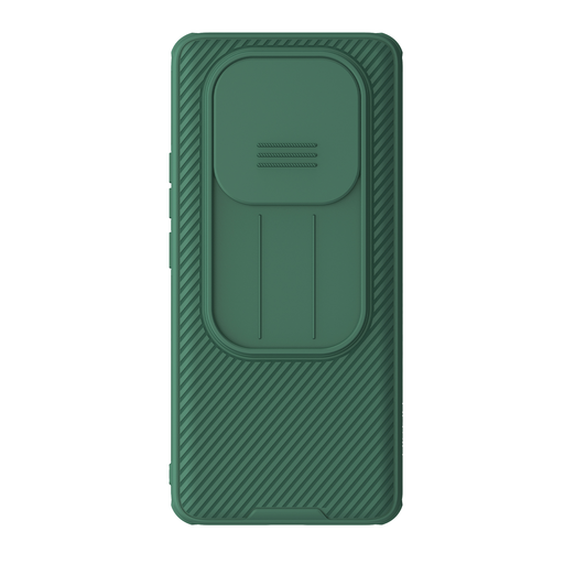 Nillkin CamShield PRO kemény tok Xiaomi Redmi Note 14 Pro+ 5G-hez Sötétzöld tok Nillkin CamShield PRO kemény tok Xiaomi Redmi Note 14 Pro+ 5G-hez Sötétzöld tok