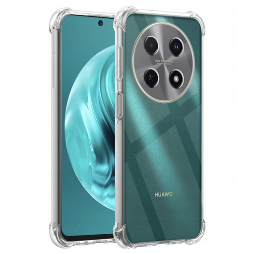  Techsuit - Ütésálló Átlátszó Szilikon - Huawei nova 12i - Átlátszó tok