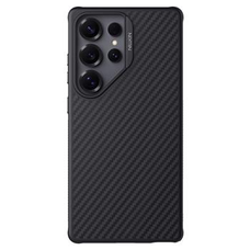 Nillkin Synthetic Fiber PRO Mágneses Kemény Tok Samsung Galaxy S25 Ultra Fekete