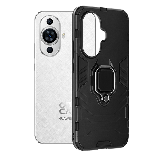  Techsuit - Szilikon Tok - Huawei nova 11 / nova 12s - Fekete tok