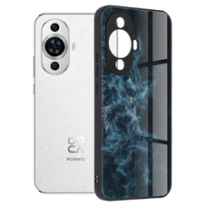  Techsuit - Glaze Sorozat - Huawei nova 11 / nova 12s - Kék Nebula tok