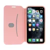 iPhone 12/ 12 Pro Vennus Lite fliptok világos pink - 1. kép