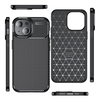 Techsuit - Szénszál - iPhone 15 Plus - Fekete tok - 1. kép