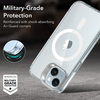  ESR - Klasszikus Hibrid HaloLock Kitámasztó - iPhone 15 Plus - Átlátszó Kék tok - 0. kép